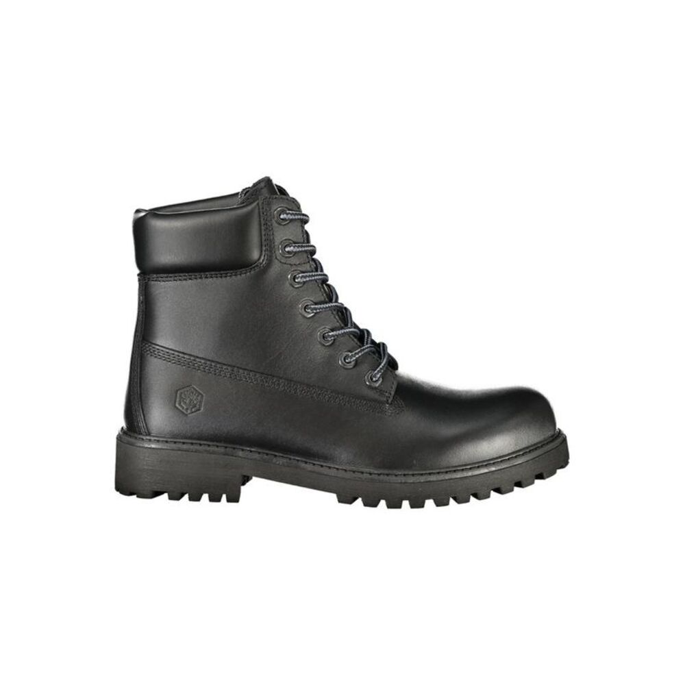 Lumberjack Black Leather Mens Men's Sneaker